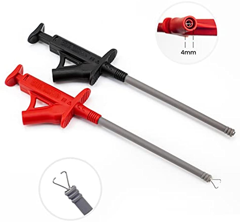 KAIWEETS Multimeter Test Leads Kit | 23-Piece | Replaceable Probes, Alligator Clips, Test Hooks for Digital Meters