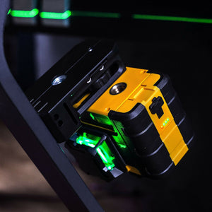 KAIWEETS Green Laser Level | KT360A | 3 x 360° Rotary Self-Leveling | 1 Rechargeable Battery