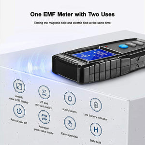 ERICKHILL Digital EMF Meter | Electromagnetic Field Radiation Detector Machine