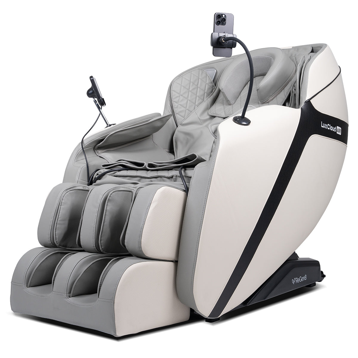 Regen8 LuxCloud Air | Zero Gravity Heated Massage Chair | Full Body Relaxation | Remote Control