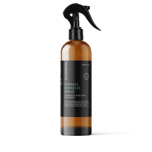 Natural Anti Itch Scratch Spray for Dogs | Aloe, Tea Tree, and Vitamin E