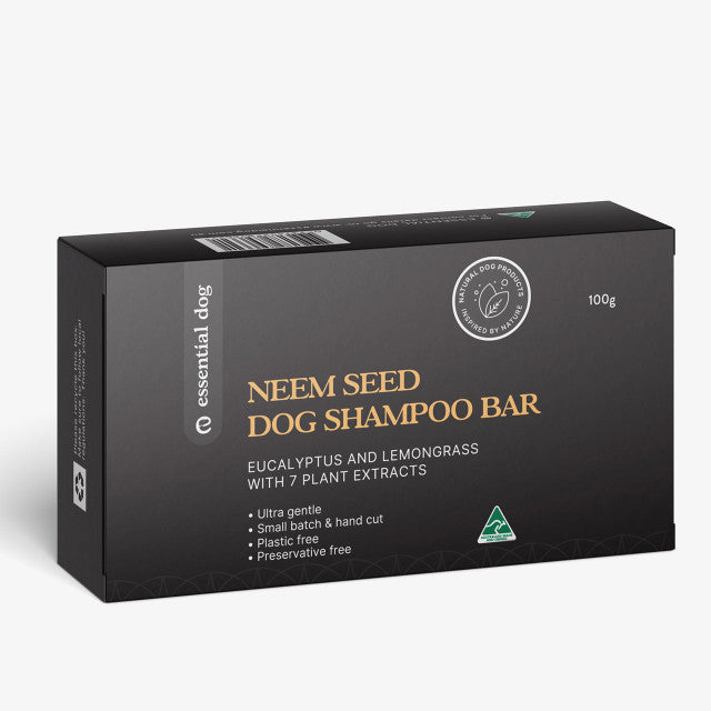 Essential Dog Shampoo Bar | Eucalyptus, Neem & Lemongrass | Natural Pet Care