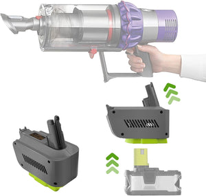 Hygieia Ryobi Converter | Ryobi ONE+ 18V to Dyson V10 Battery Converter Adapter