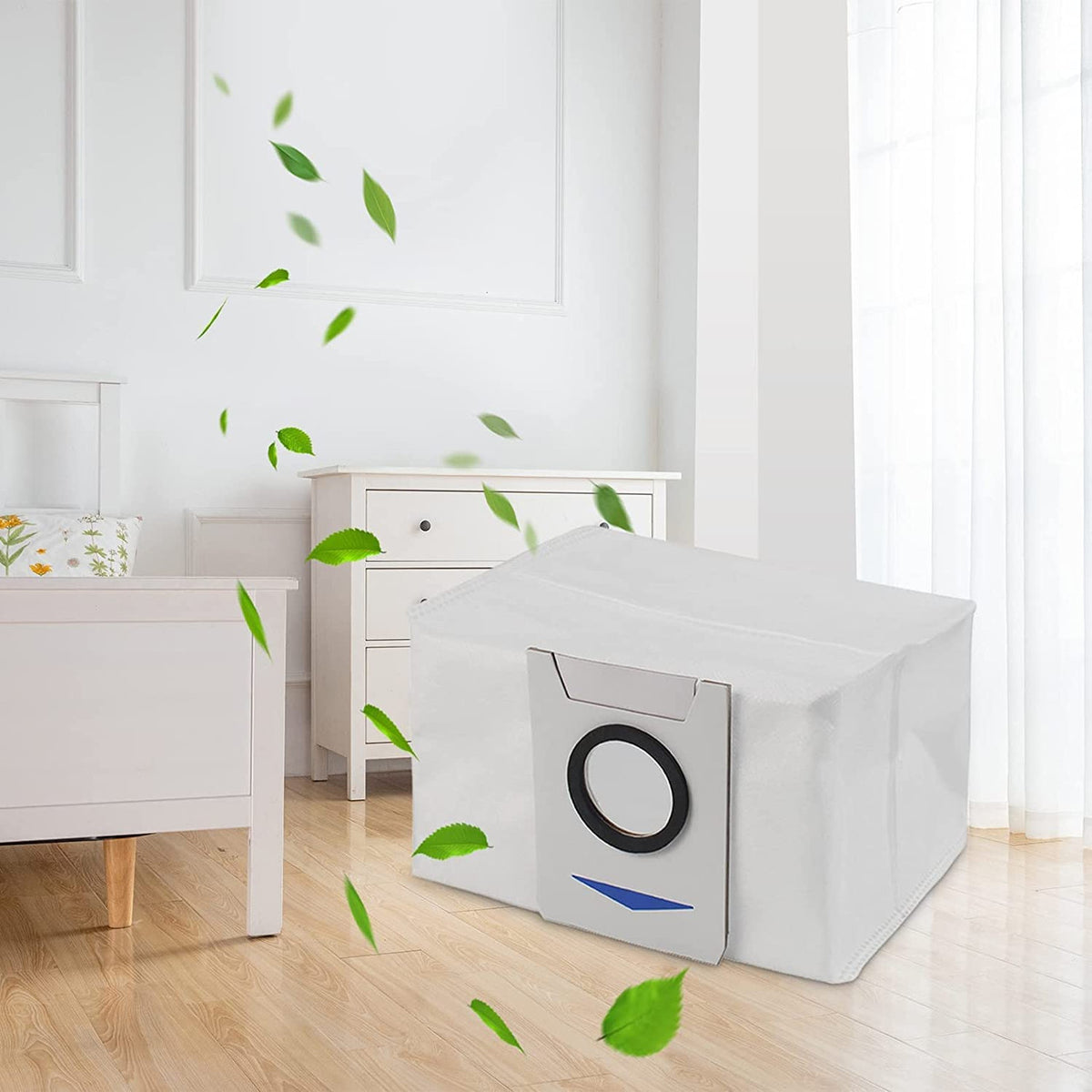 12x Auto Empty Station Dust Bags | Compatible with Ecovacs Deebot X1 Omni Series Robots