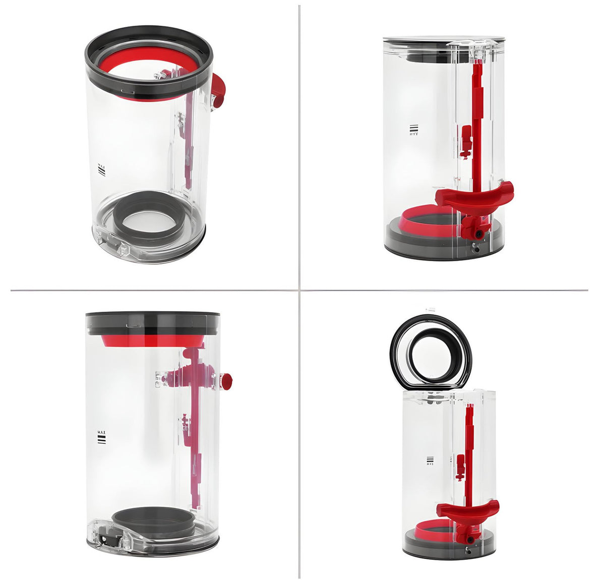 Hygieia Dust Bin Canister | For Dyson V10 Vacuum Cleaners | SV12 & SV27 Compatible | Replacement Part