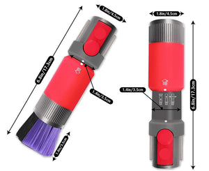 Scratch-Free Self-Cleaning Dusting Brush | Compatible with Dyson V7, V8, V10, V11, V12 & V15