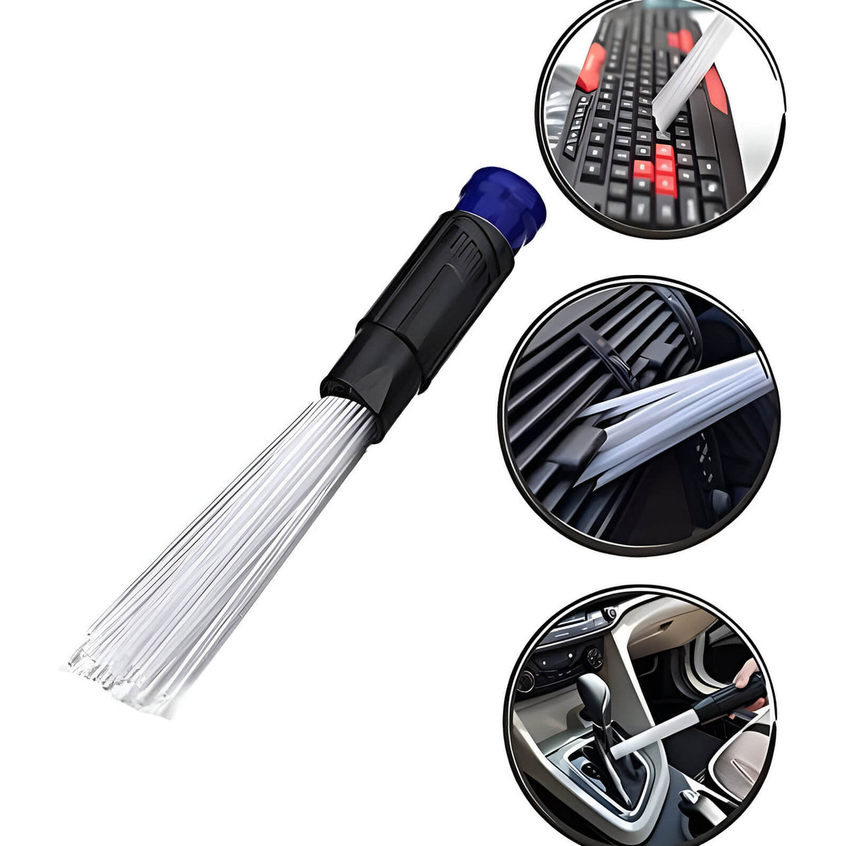 Hygieia Straw Vacuum Attachment Dusting Brush | For Dyson V7 V8 V10 V11 V12 V15 Gen5 & Outsize