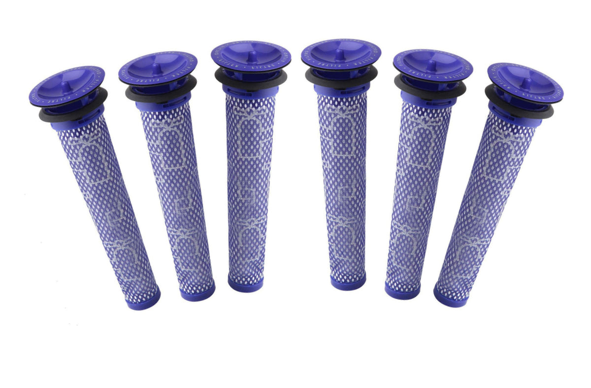 6x Filters | Compatible with Dyson V6, V7, V8, DC58, DC59, DC61, DC62 Stick Vacuums