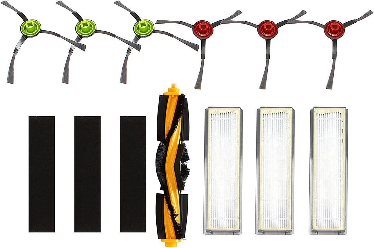 Replenishment Accessory Kit | Compatible with Ecovacs Deebot T9 & T9+ Robot Vacuum Cleaners