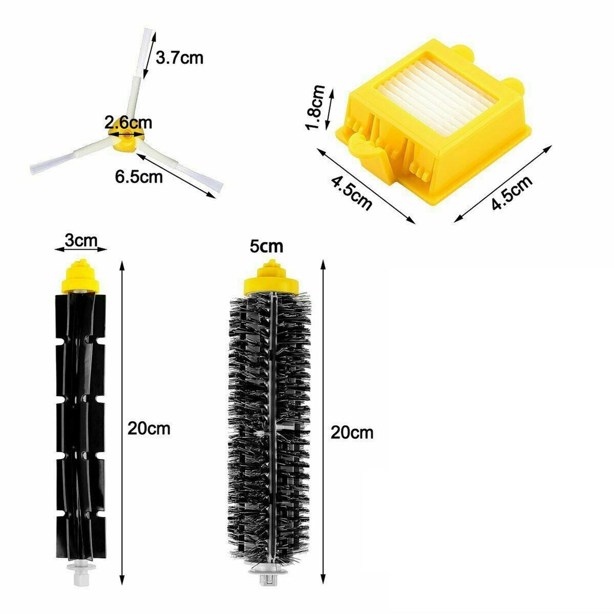 Replenishment Kit | Compatible with iRobot Roomba 700 Series Robot Vacuum Cleaners