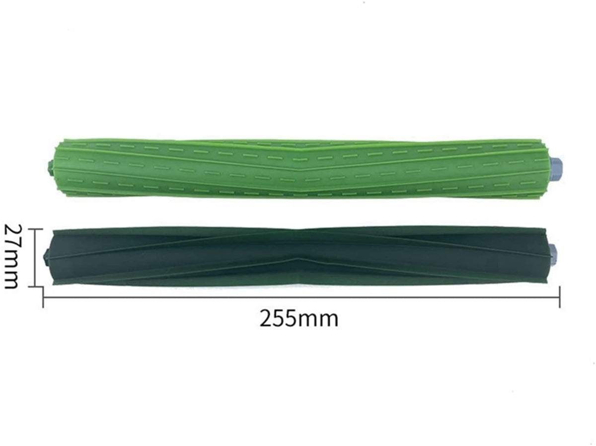 Wide Dual Rubber Main Brushes | Compatible with iRobot Roomba S Series (S9, S9+)