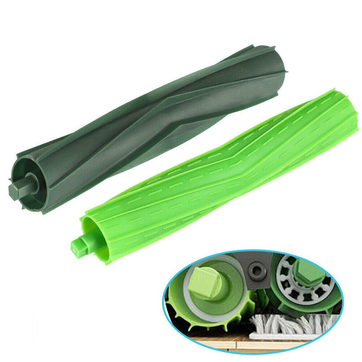 Rolling Brush Extractor Set | Compatible with iRobot Roomba I, E & J Series