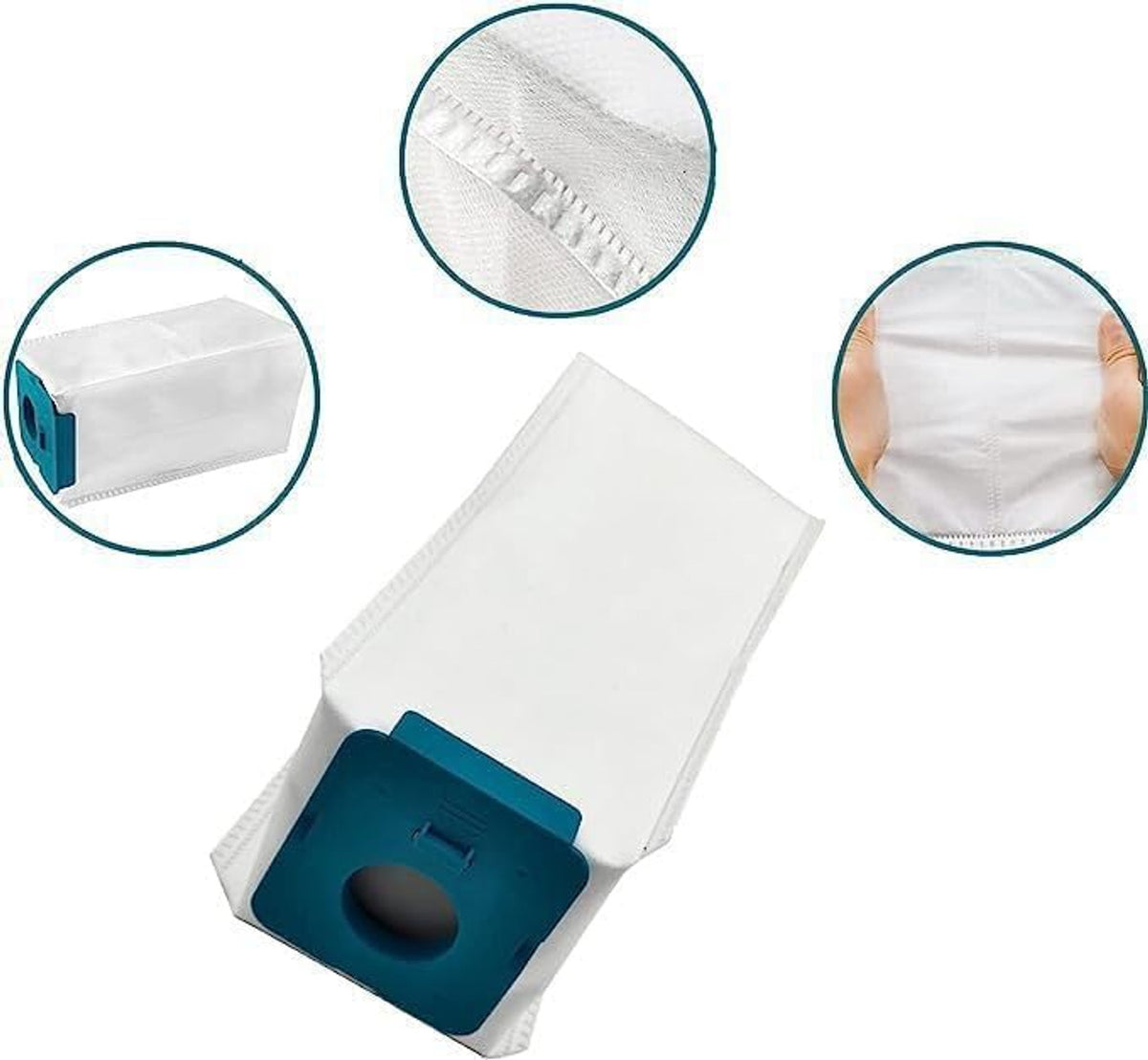 Hygieia 10-Pack Clean Station Dust Bags | For Samsung Bespoke Jet Vacuum Cleaner