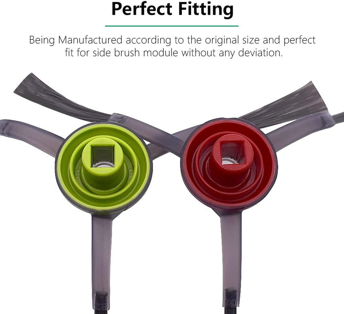 Side Brush Value Pack | Compatible with Ecovacs Deebot 700, 750, 920, 950, T5, N8, T8, T9, NEO, X1, T20