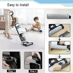 Filters & Roller Brush Pack | Compatible with Tineco Floor One S3 Vacuum Cleaner