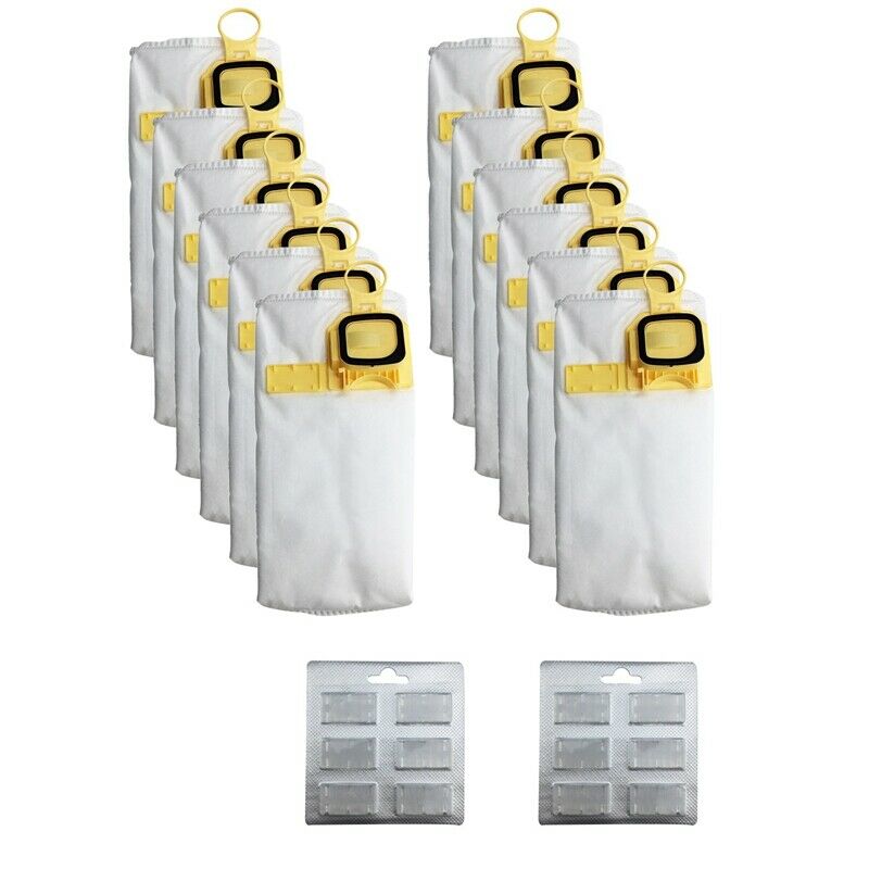 12 X Vacuum Bags | Compatible with Vorwerk Kobold VK140 & VK150