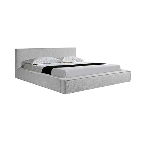 Ralph King Bed Frame | Fabric Upholstery | KD Slat | Sturdy Construction