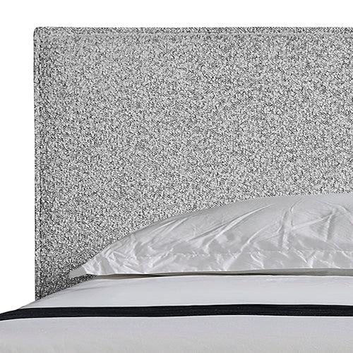 Ralph Queen Bed Frame | Fabric Upholstery | KD Slat | Sturdy Construction