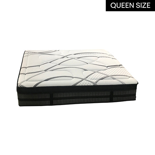 Queen Mattress | Pocket Coil Spring Foam | Firm Bed | 32cm Thickness