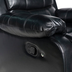 Chelsea 1R Seater Finest Leatherette Recliner | Feature Console | LED Light | Ultra Cushioned