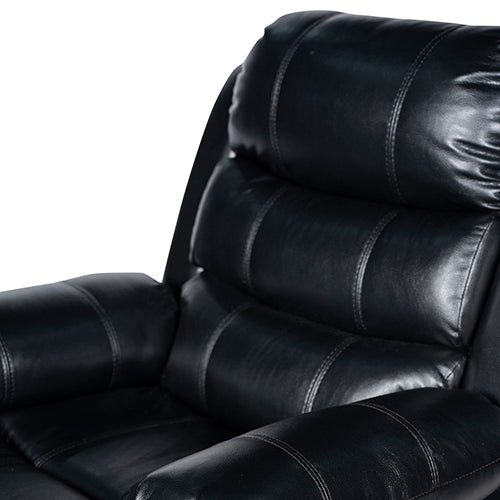 Chelsea 2R Seater Recliner Sofa | Finest Leatherette | Feature Console | LED Light | Ultra Cushioned