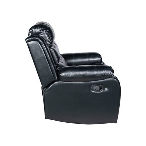 Chelsea 3R Seater Finest Leatherette Recliner | Feature Console | LED Light | Ultra Cushioned