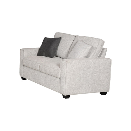 Milano 2 Seater Sofa Set | Polyester Fabric | Multilayer Cushioning | Two Pillows Attached | Individual Pocket Spring