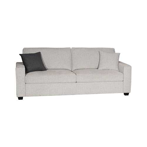 Milano 3 Seater Sofa Set | Polyester Fabric | Multilayer Cushions | Two Pillows Attached | Individual Pocket Spring
