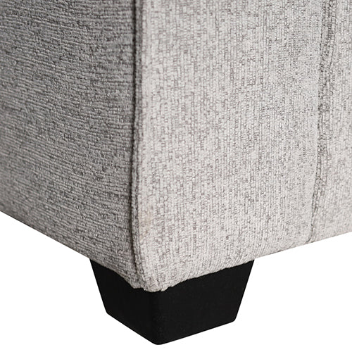 Milano 3 Seater Sofa Set | Polyester Fabric | Multilayer Cushions | Two Pillows Attached | Individual Pocket Spring