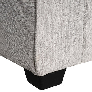 Milano Corner Sofa Chaise | Polyester Fabric | Multilayer Cushions | Two Pillows Attached | Individual Pocket Spring