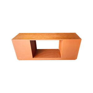 TV Cabinet | MDF Brown | Two Sideboards | Open Shelving