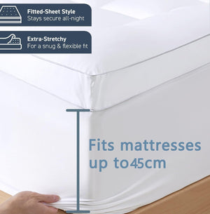 Luxury Extra Thick 1000 GSM Mattress Topper | Single Size