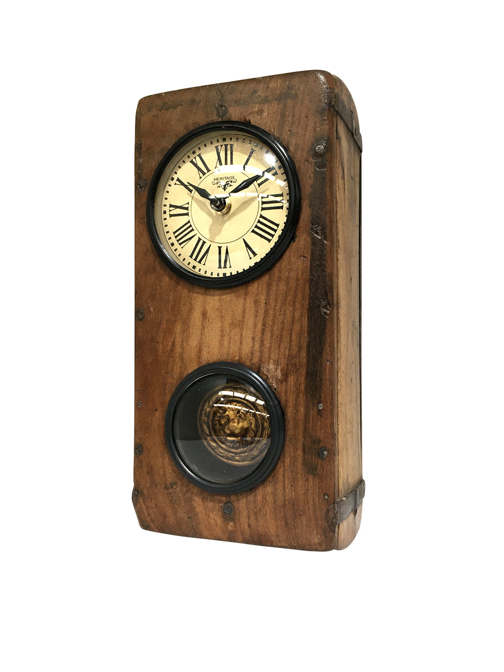 Wall Clock | Brick Mould with Pendulum
