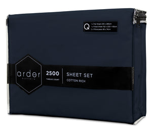 2500TC Cotton Rich Sheet Set | Queen