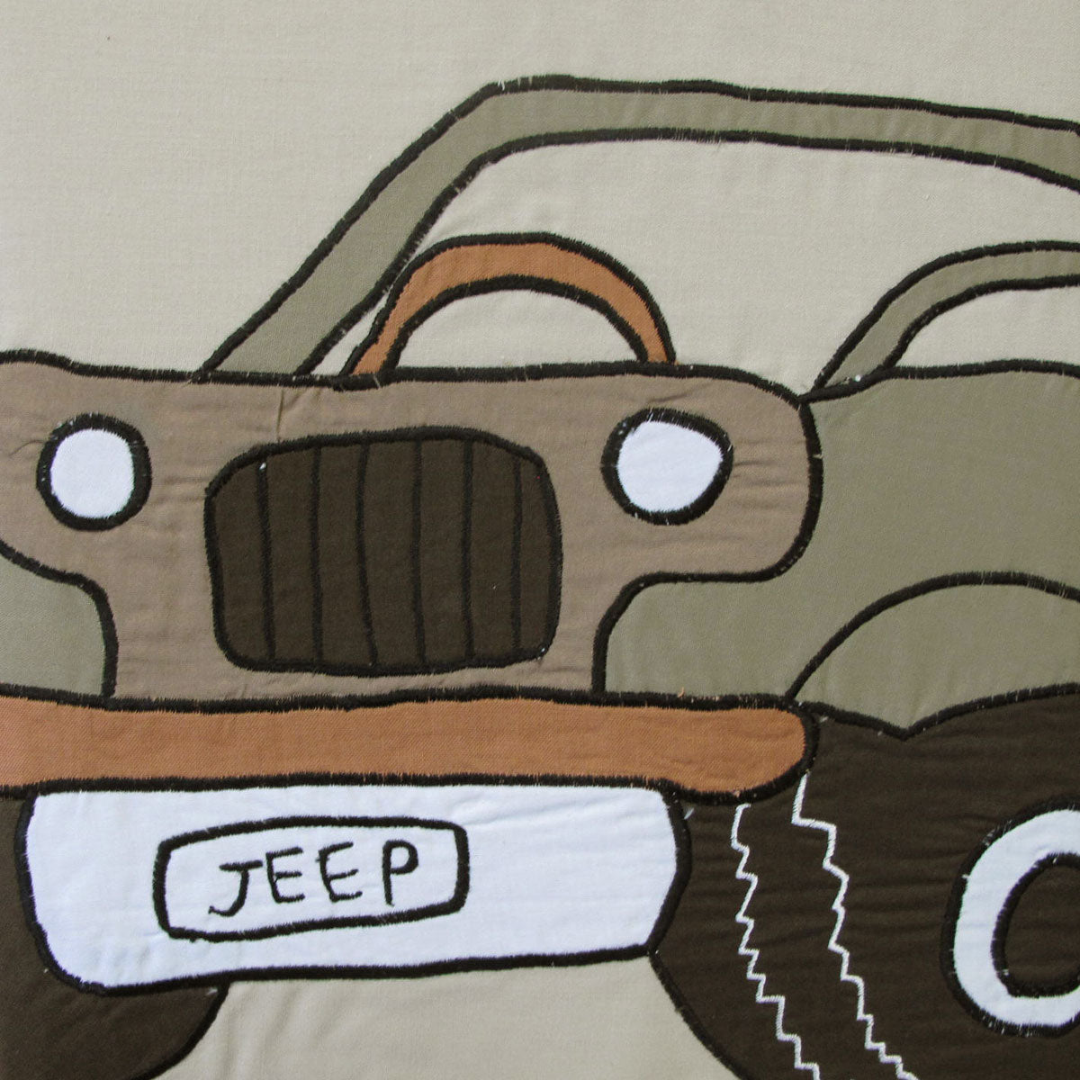 Jeep Classics Embroidered Quilt Cover Set | Single