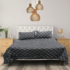 3 Pce Botanica Printed | Comforter Set | Rosebud | Queen/King