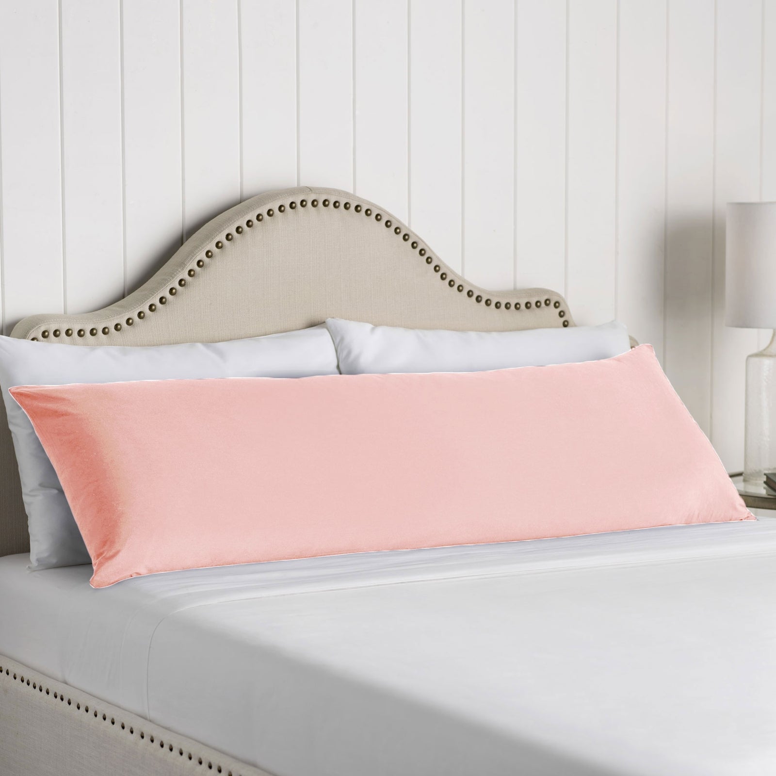 Artex 100% Cotton Body Pillowcase | Light Peach