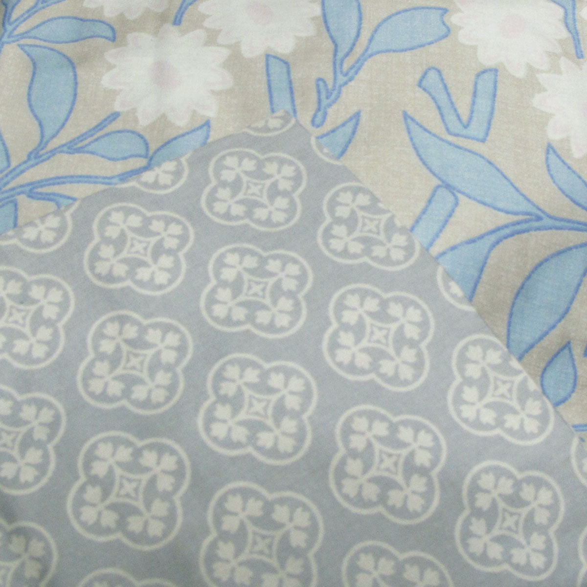 250TC Florence Cotton Reversible Quilt Cover Set | Queen