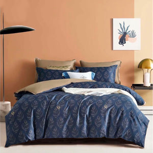 400TC Cotton Sateen | Quilt Cover Set | Foliole | Queen