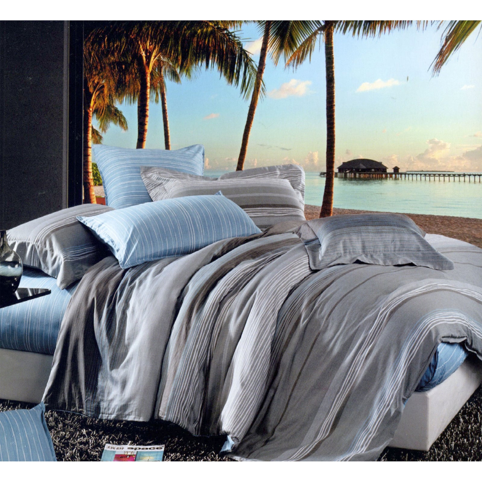 Manhattan | 100% Cotton Quilt Cover Set | King