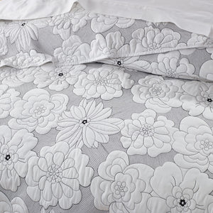 Bianca Leona White Bedspread Set | 4 Pcs | King