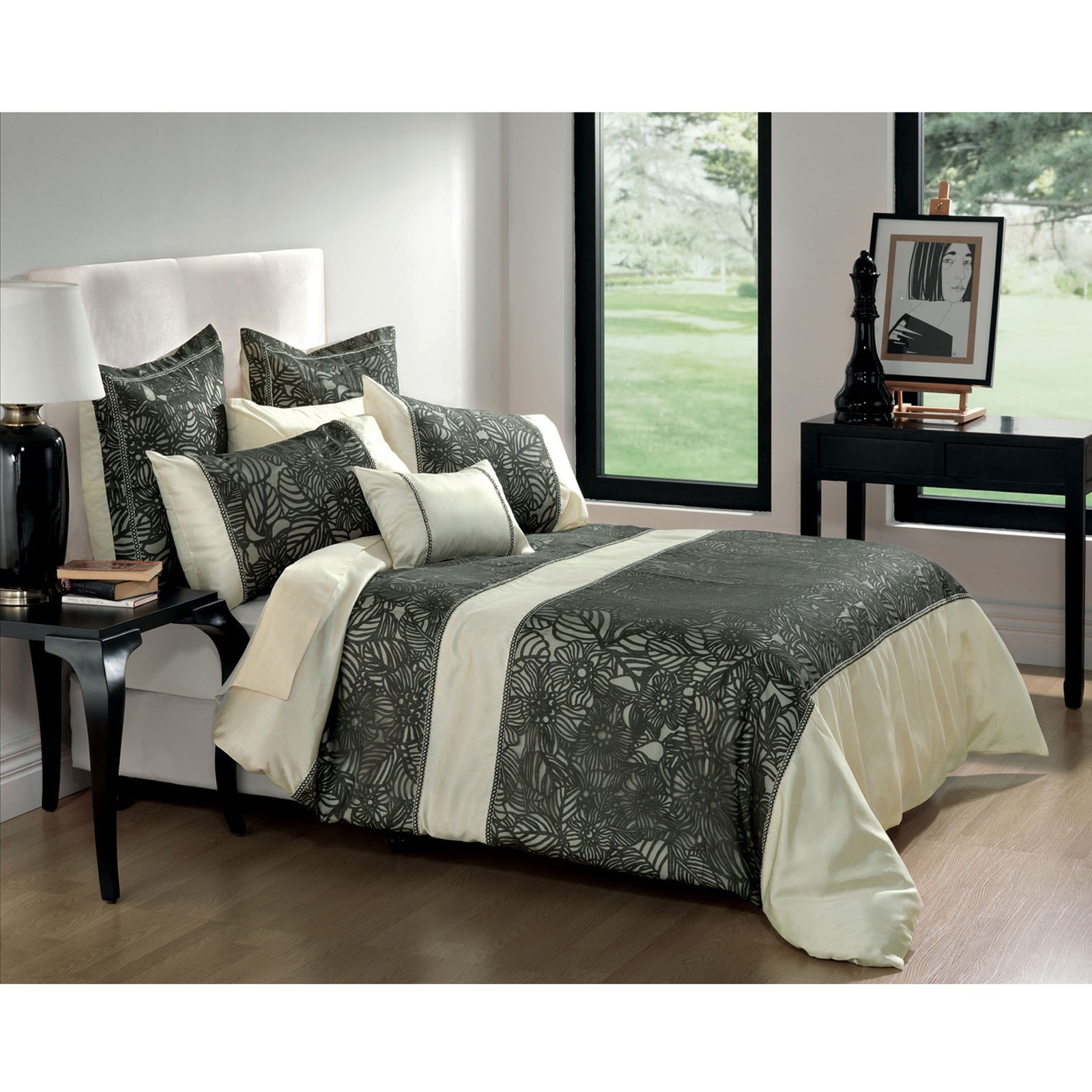 Bianca Lilyfield Ivory Quilt Cover Set | Queen
