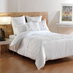 Bianca Miranda White Quilt Cover Set | King