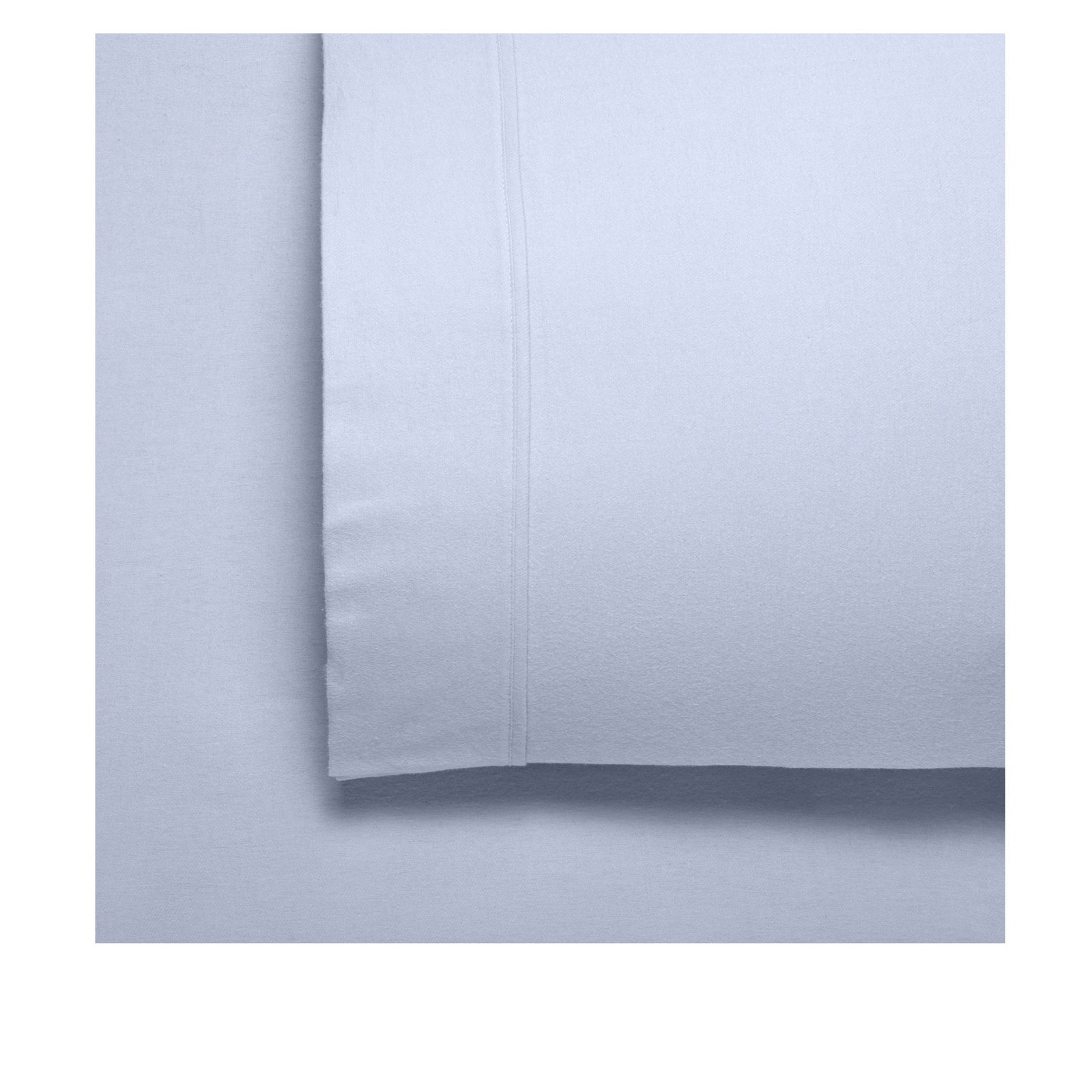 Bianca Fletcher | Flannelette Cotton Sheet Set | Steel Blue | Queen
