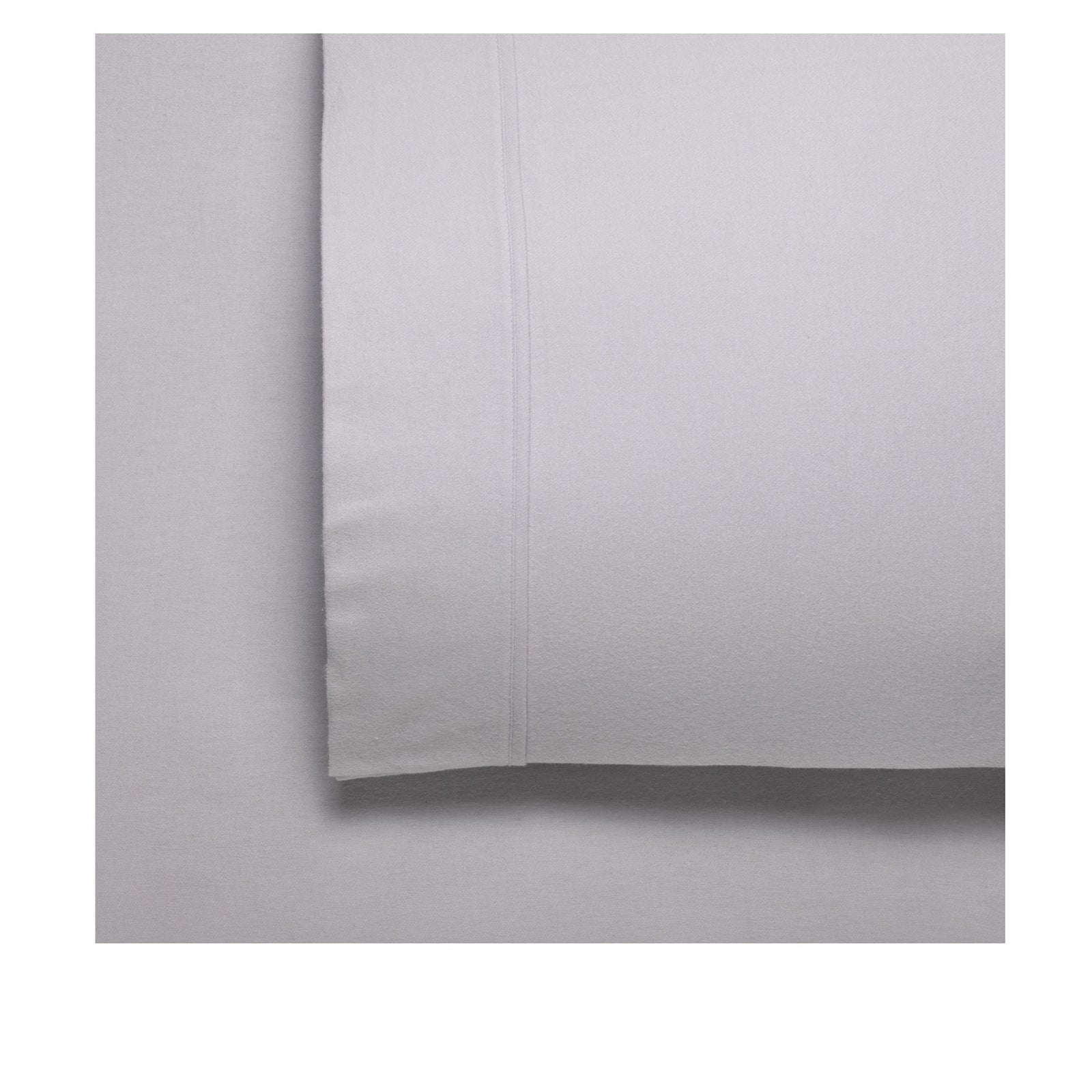 Bianca Fletcher | Flannelette Cotton Sheet Set | Stone | Double