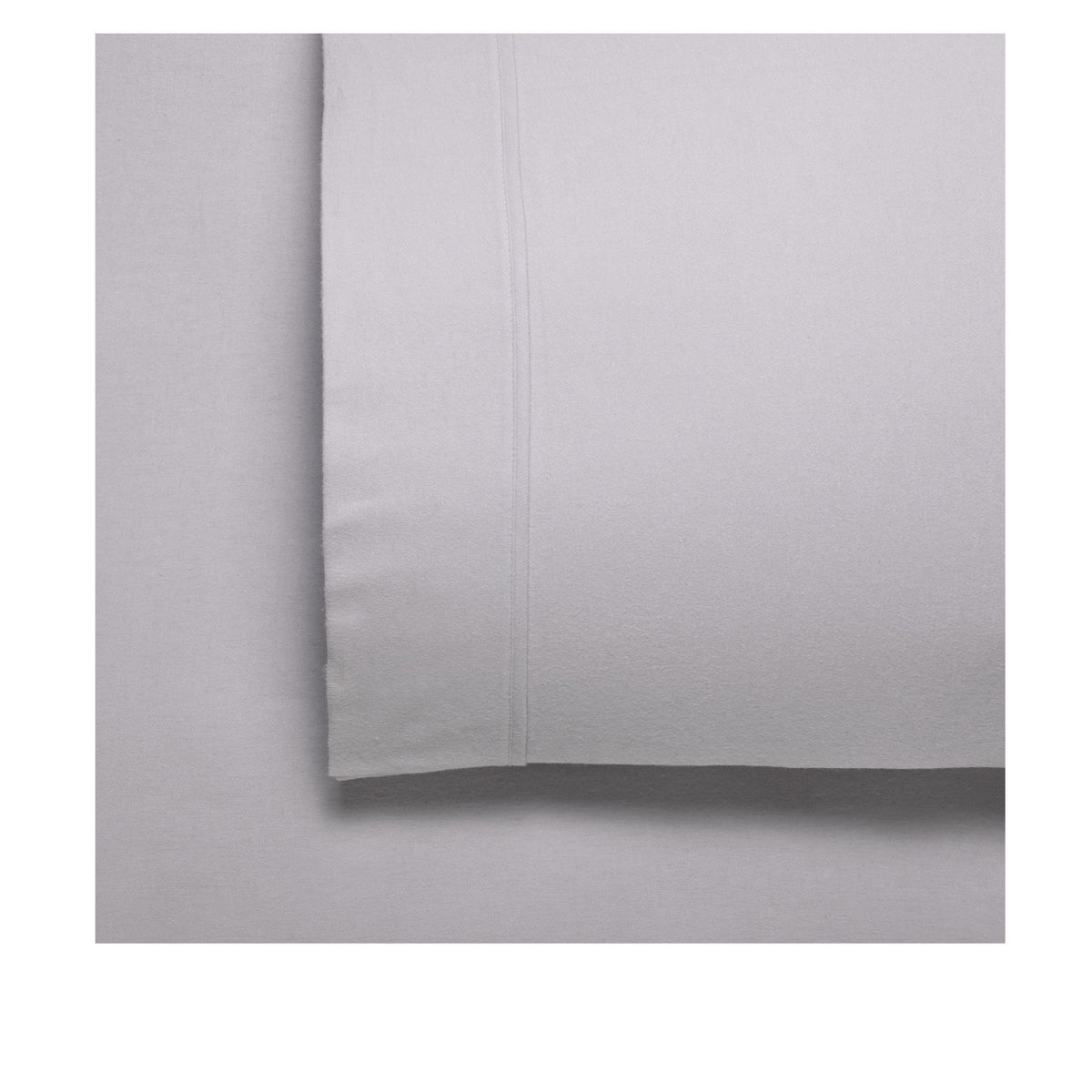 Bianca Fletcher | Flannelette Cotton Sheet Set | Stone | Queen