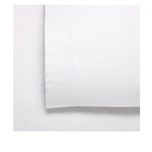 Bianca Fletcher | Flannelette Cotton Sheet Set | White | Queen