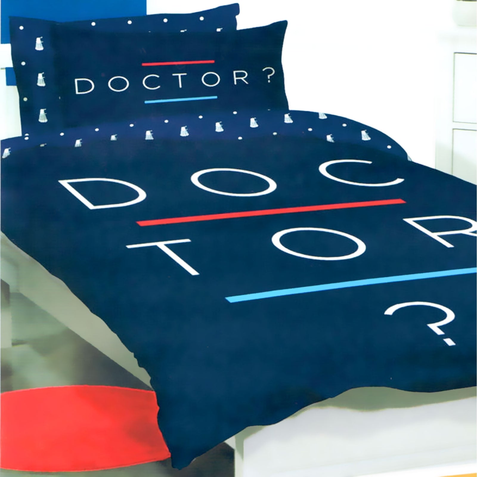 Doctor Who Quilt Cover Set | Double