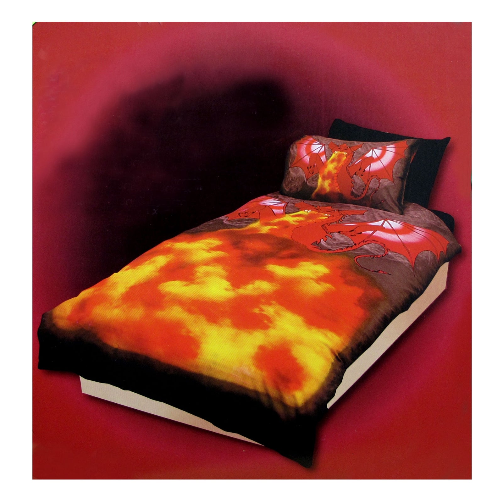 Dragon Fire Quilt Cover Set | Single