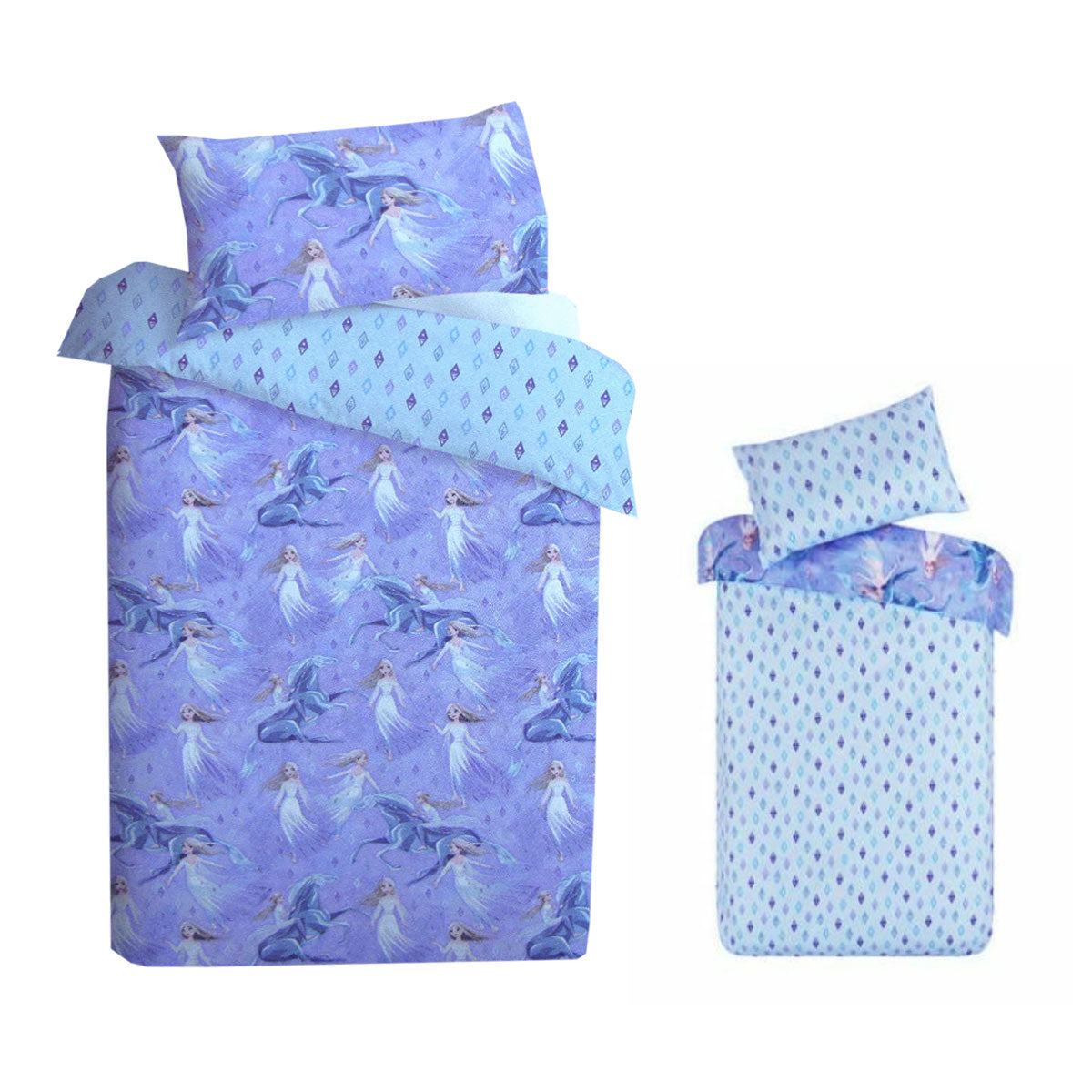 Caprice Disney Frozen Elsa Reversible Licensed Quilt Cover Set | Single